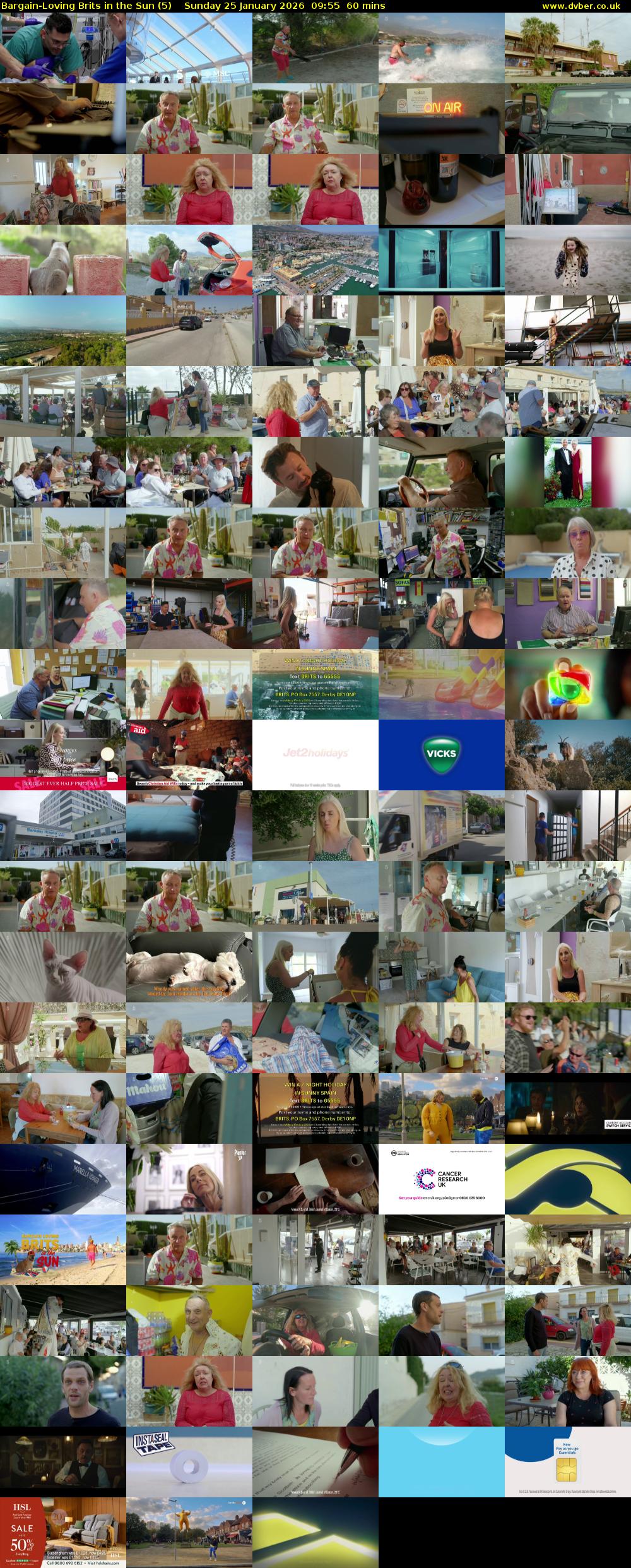 Bargain-Loving Brits in the Sun (5) Sunday 25 January 2026 09:55 - 10:55