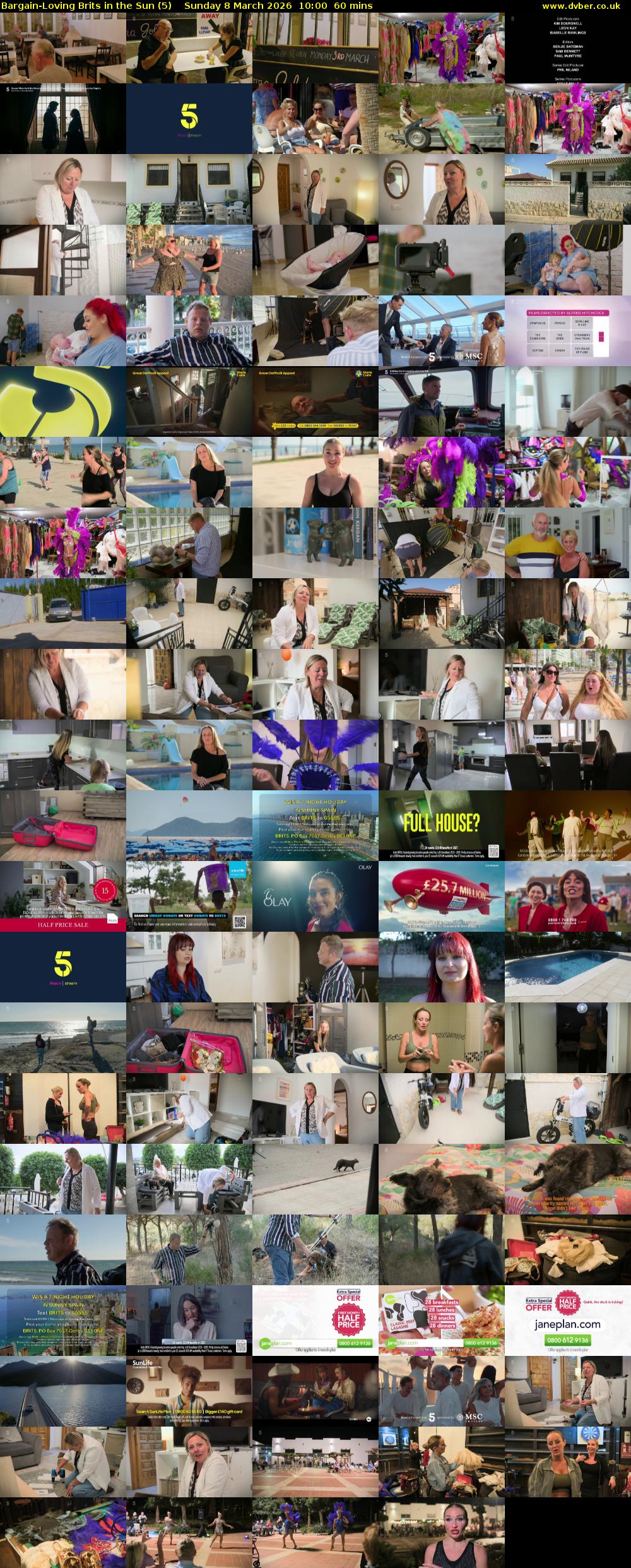 Bargain-Loving Brits in the Sun (5) Sunday 8 March 2026 10:00 - 11:00