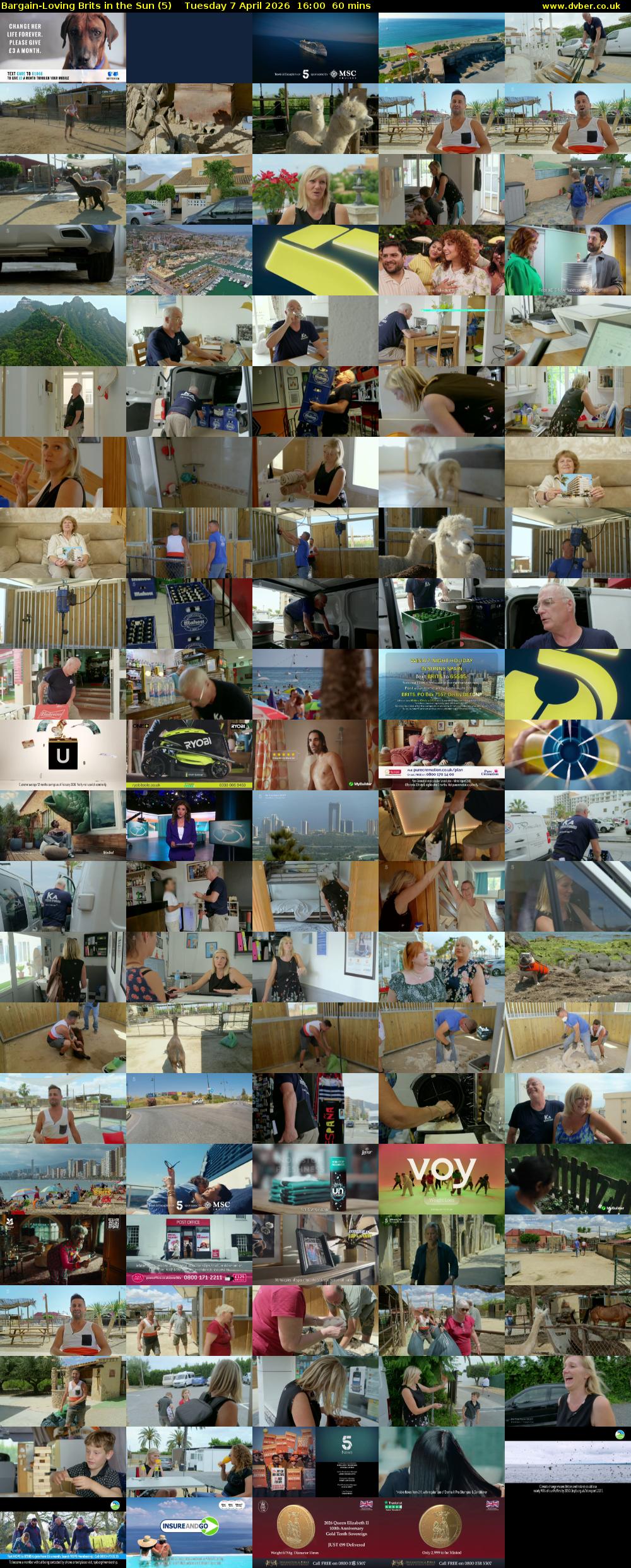 Bargain-Loving Brits in the Sun (5) Tuesday 7 April 2026 16:00 - 17:00