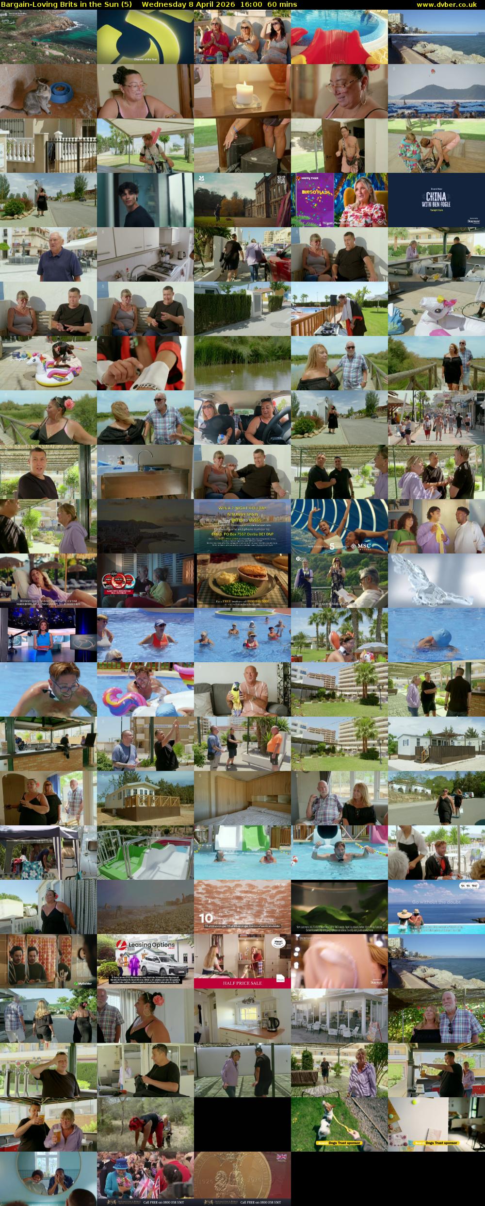 Bargain-Loving Brits in the Sun (5) Wednesday 8 April 2026 16:00 - 17:00