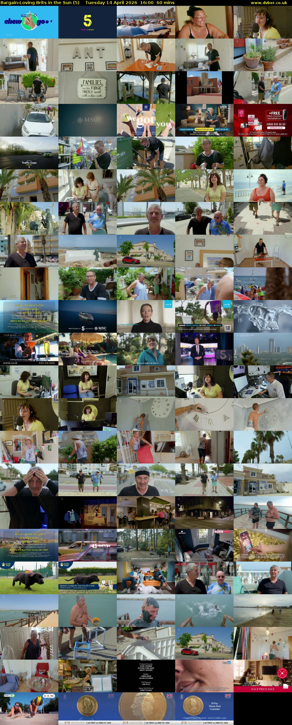 Bargain-Loving Brits in the Sun (5) Tuesday 14 April 2026 16:00 - 17:00