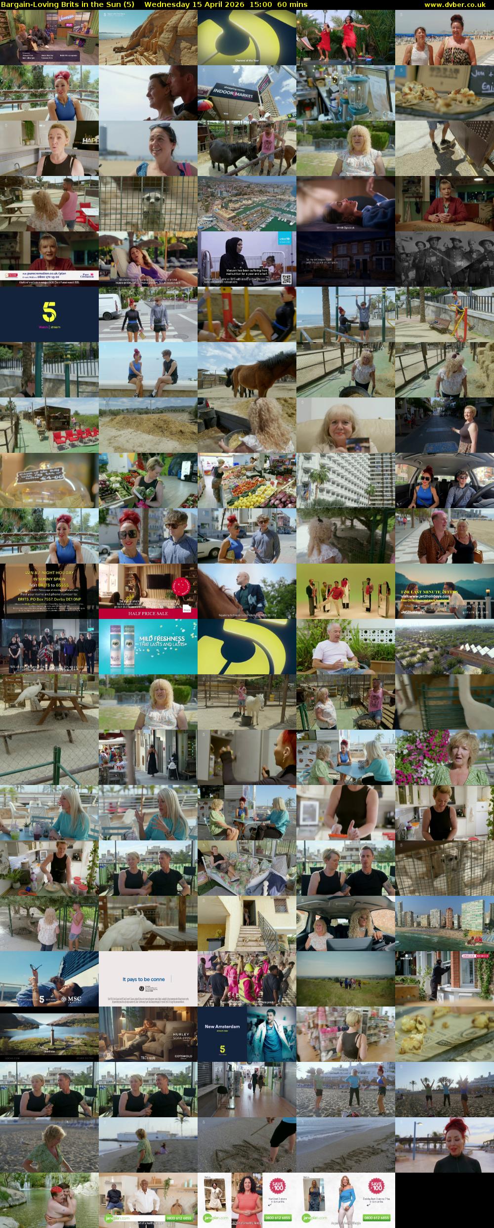 Bargain-Loving Brits in the Sun (5) Wednesday 15 April 2026 15:00 - 16:00