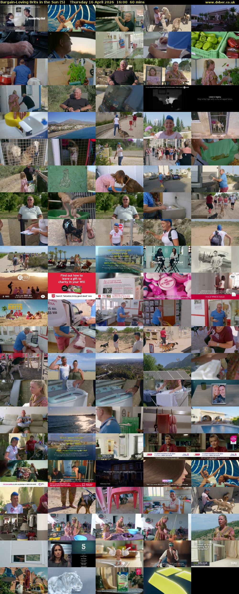 Bargain-Loving Brits in the Sun (5) Thursday 16 April 2026 16:00 - 17:00