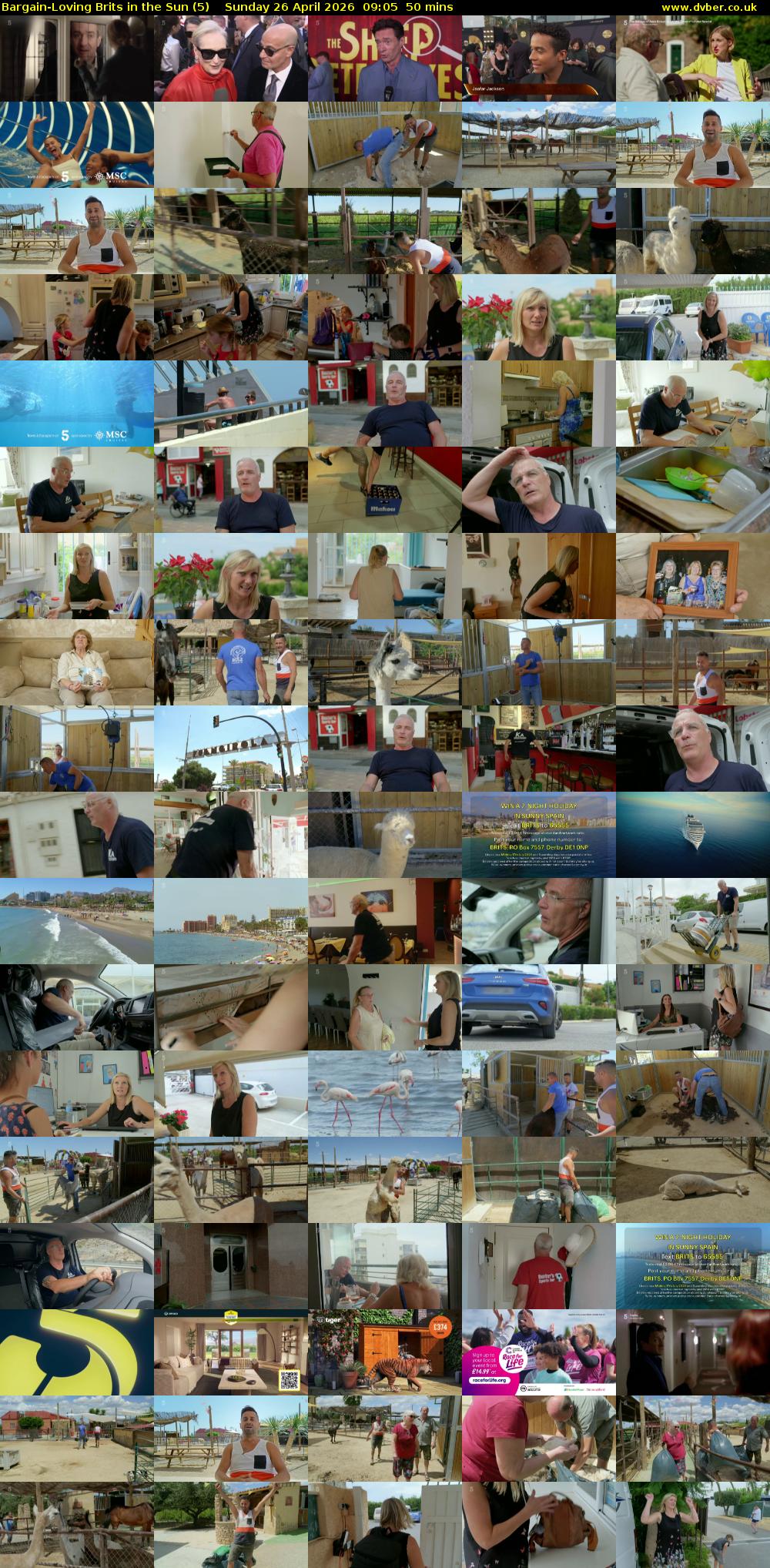 Bargain-Loving Brits in the Sun (5) Sunday 26 April 2026 09:05 - 09:55