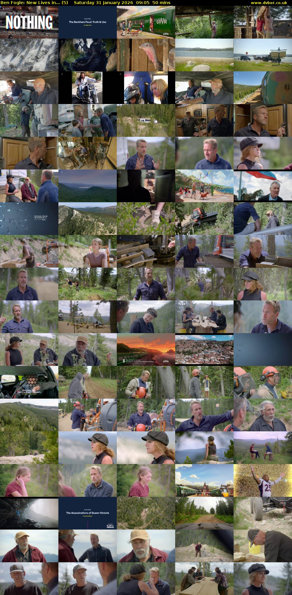 Ben Fogle: New Lives in... (5) Saturday 31 January 2026 09:05 - 09:55