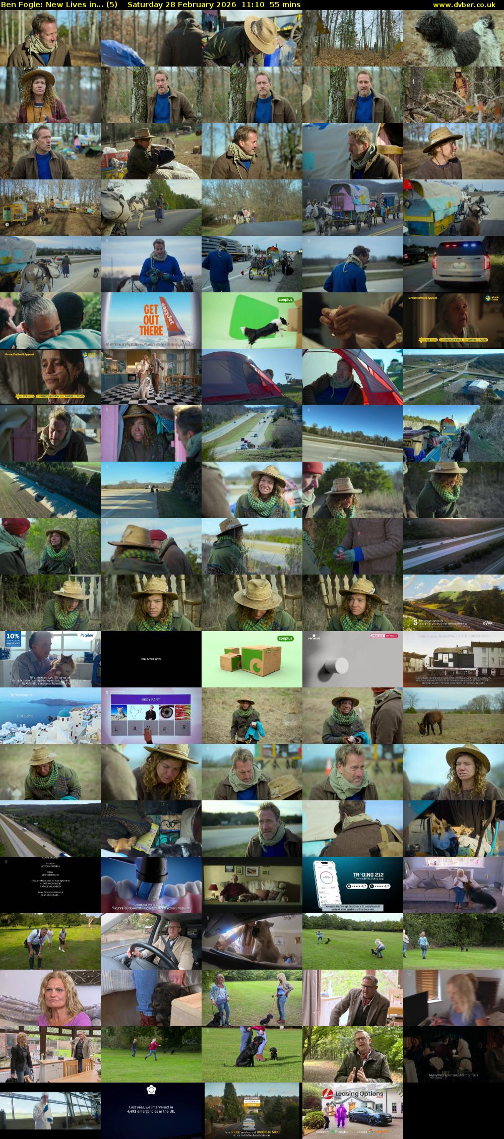 Ben Fogle: New Lives in... (5) Saturday 28 February 2026 11:10 - 12:05