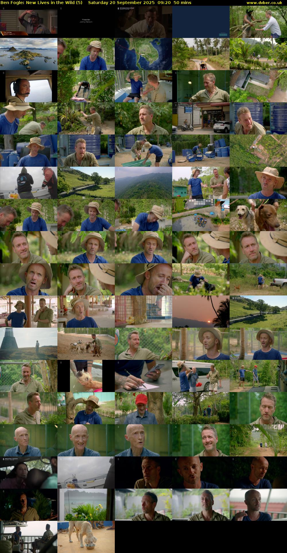 Ben Fogle: New Lives in the Wild (5) Saturday 20 September 2025 09:20 - 10:10