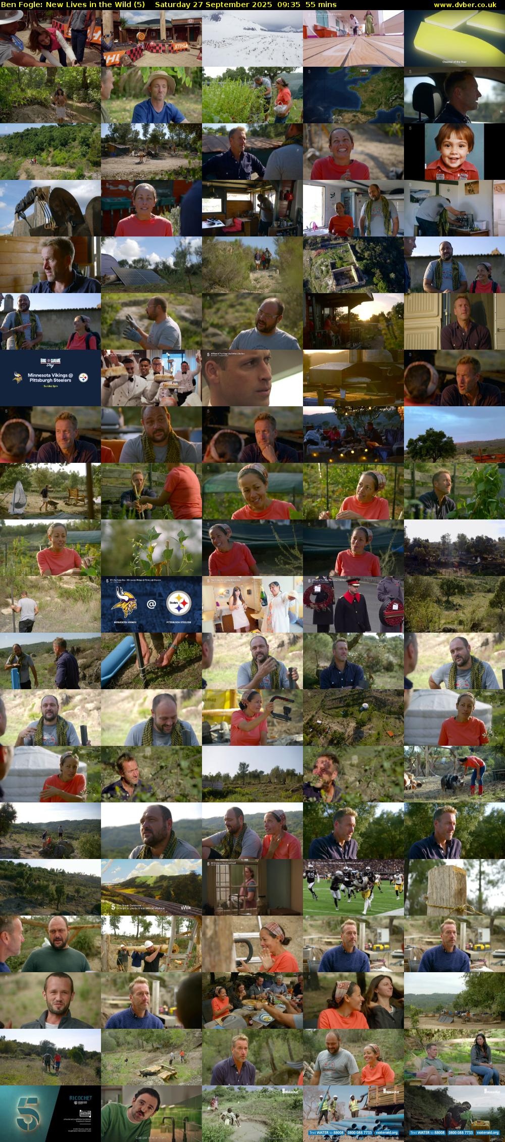 Ben Fogle: New Lives in the Wild (5) Saturday 27 September 2025 09:35 - 10:30