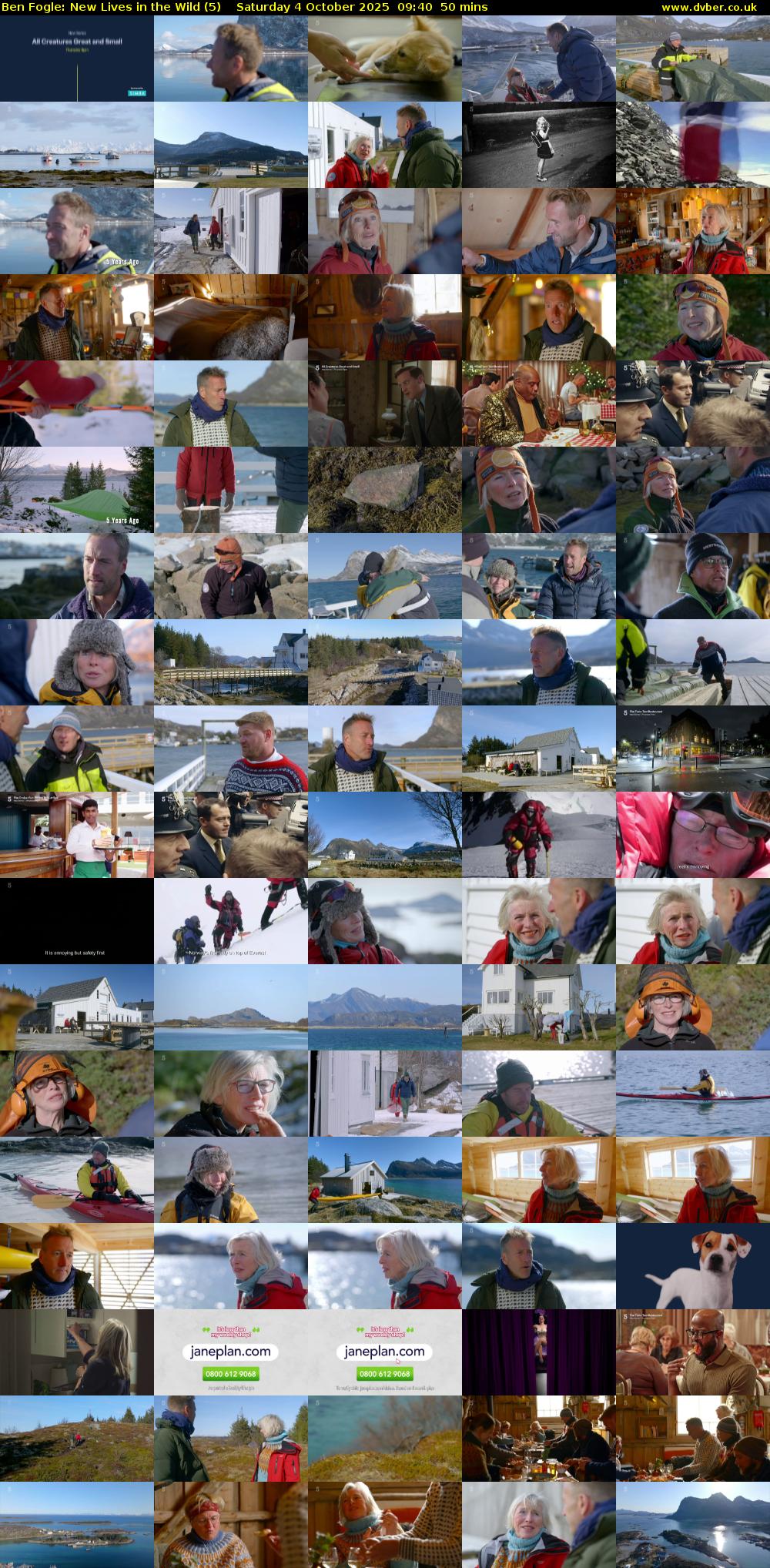 Ben Fogle: New Lives in the Wild (5) Saturday 4 October 2025 09:40 - 10:30