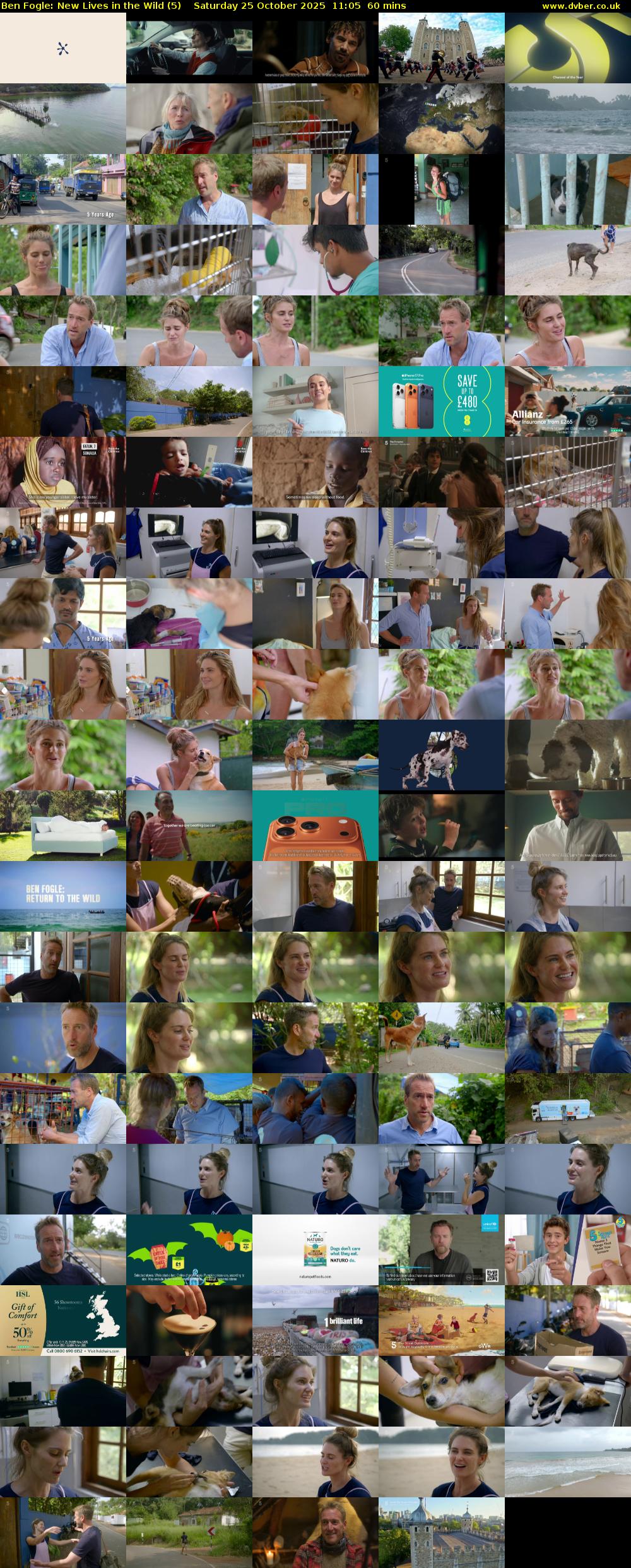 Ben Fogle: New Lives in the Wild (5) Saturday 25 October 2025 11:05 - 12:05