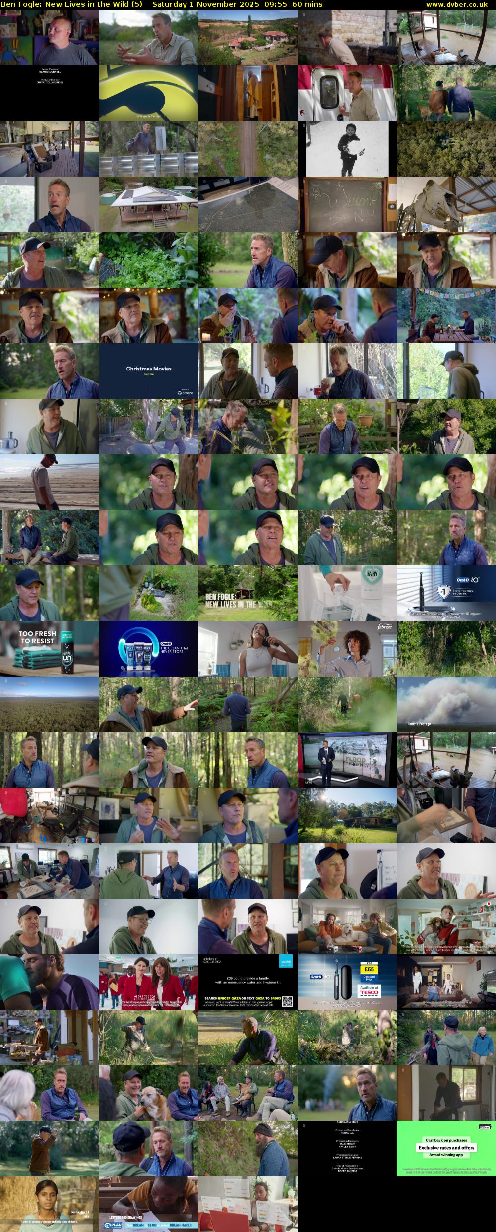 Ben Fogle: New Lives in the Wild (5) Saturday 1 November 2025 09:55 - 10:55