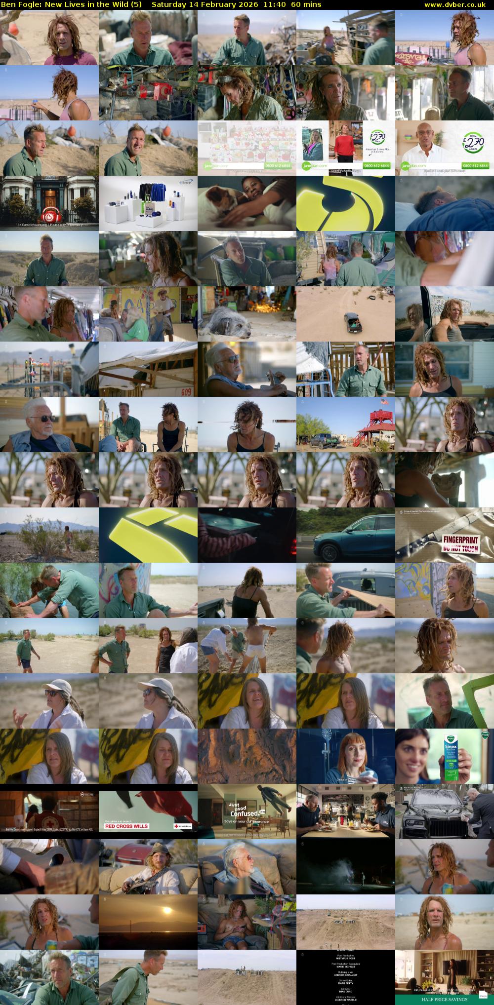 Ben Fogle: New Lives in the Wild (5) Saturday 14 February 2026 11:40 - 12:40