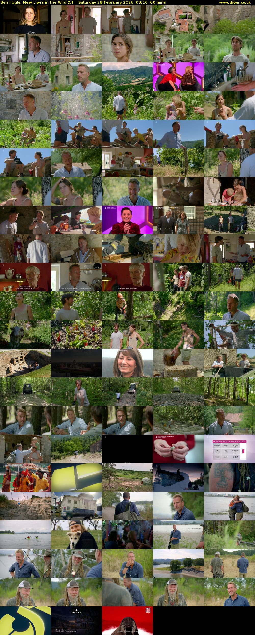 Ben Fogle: New Lives in the Wild (5) Saturday 28 February 2026 09:10 - 10:10