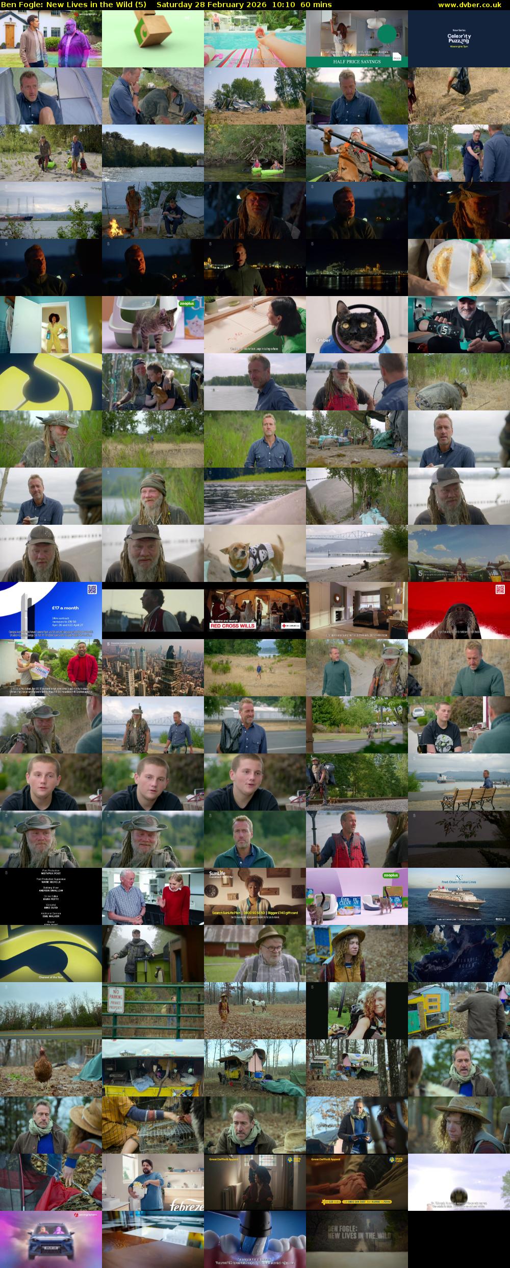 Ben Fogle: New Lives in the Wild (5) Saturday 28 February 2026 10:10 - 11:10