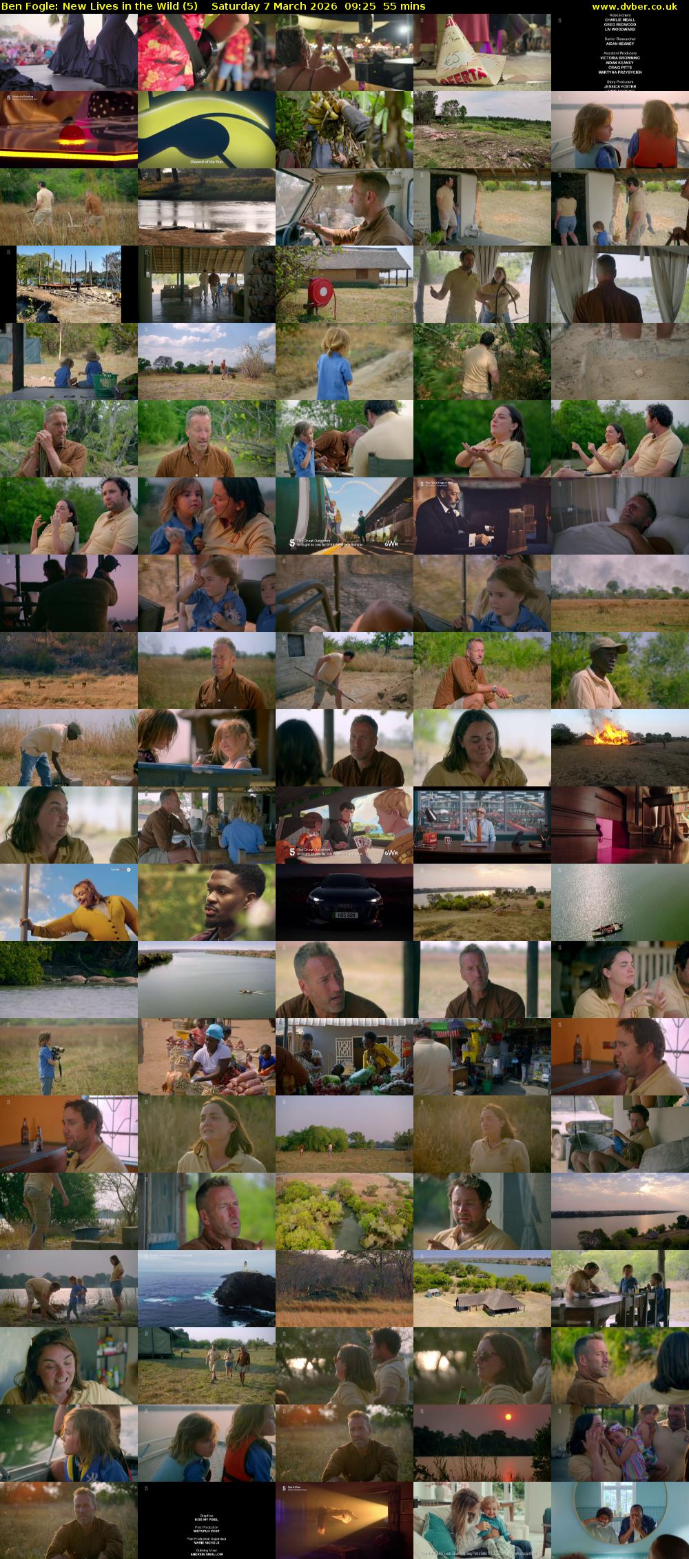 Ben Fogle: New Lives in the Wild (5) Saturday 7 March 2026 09:25 - 10:20