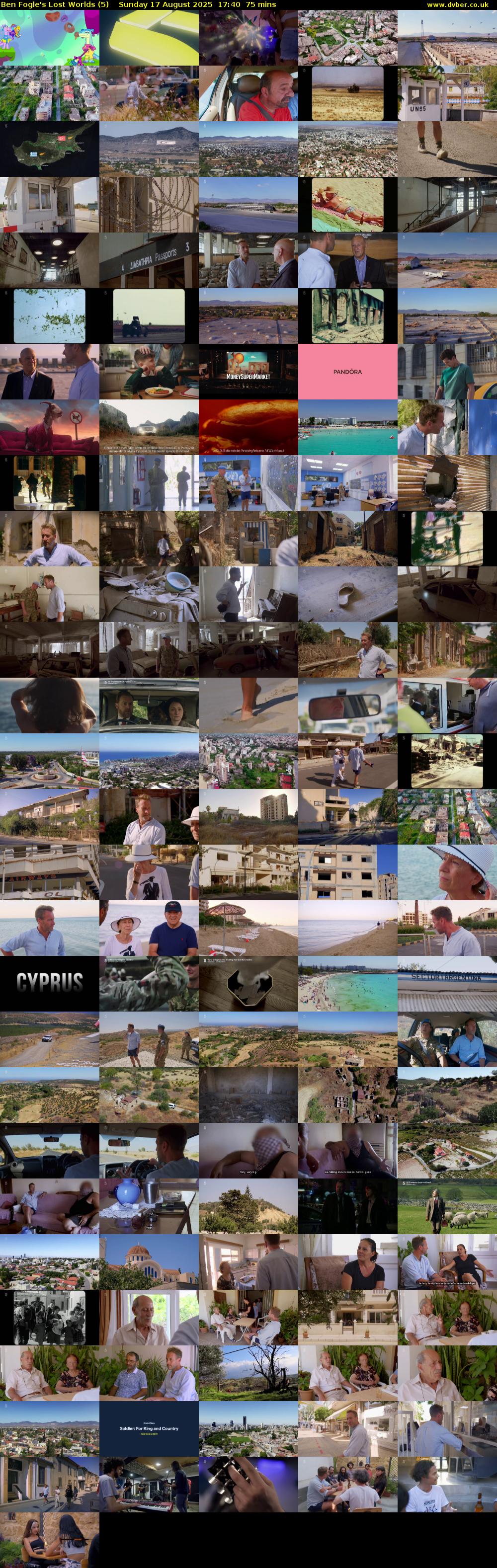Ben Fogle's Lost Worlds (5) Sunday 17 August 2025 17:40 - 18:55