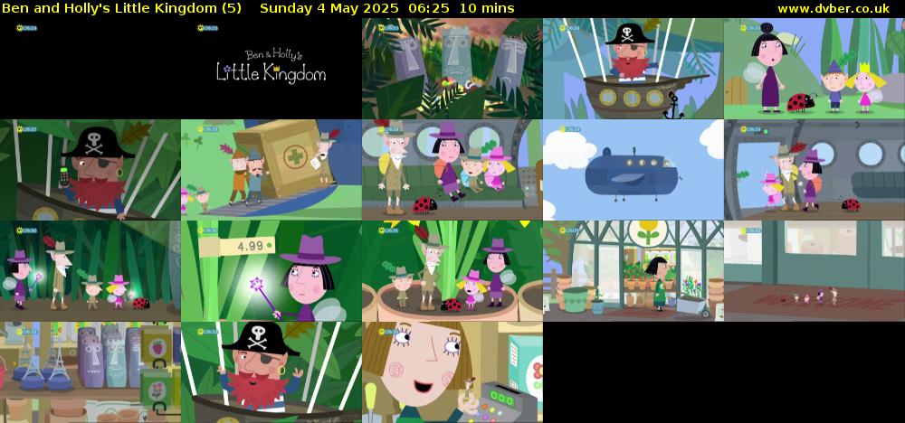 Ben and Holly's Little Kingdom (5) Sunday 4 May 2025 06:25 - 06:35