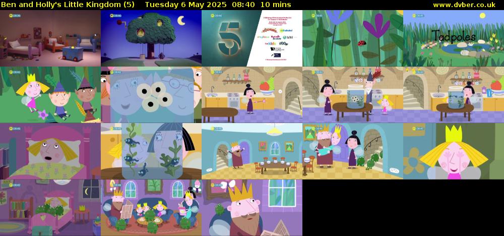 Ben and Holly's Little Kingdom (5) Tuesday 6 May 2025 08:40 - 08:50