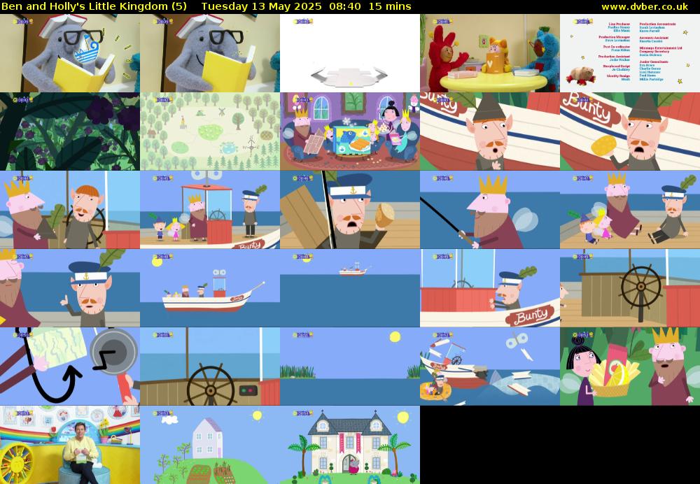 Ben and Holly's Little Kingdom (5) Tuesday 13 May 2025 08:40 - 08:55