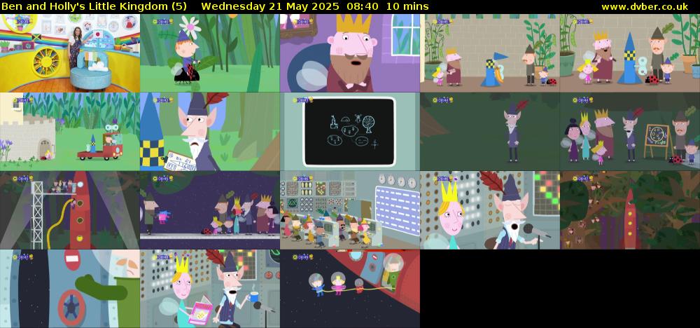 Ben and Holly's Little Kingdom (5) Wednesday 21 May 2025 08:40 - 08:50