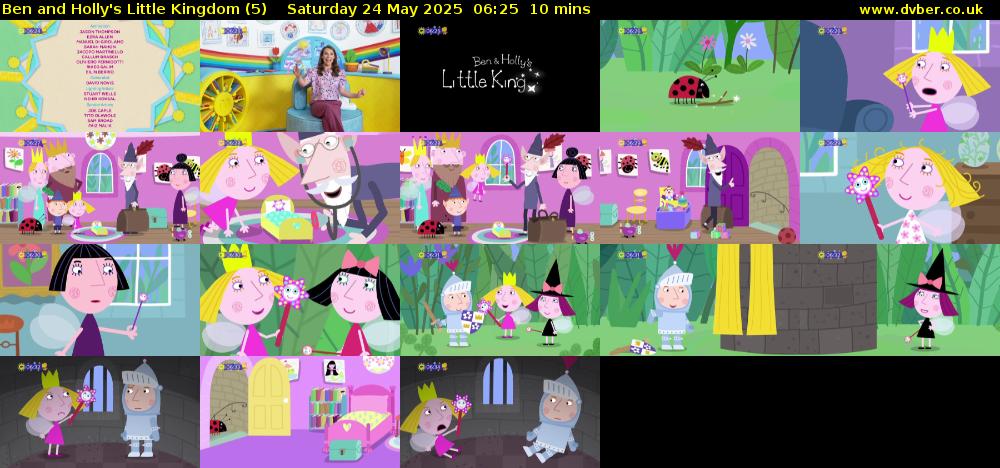 Ben and Holly's Little Kingdom (5) Saturday 24 May 2025 06:25 - 06:35