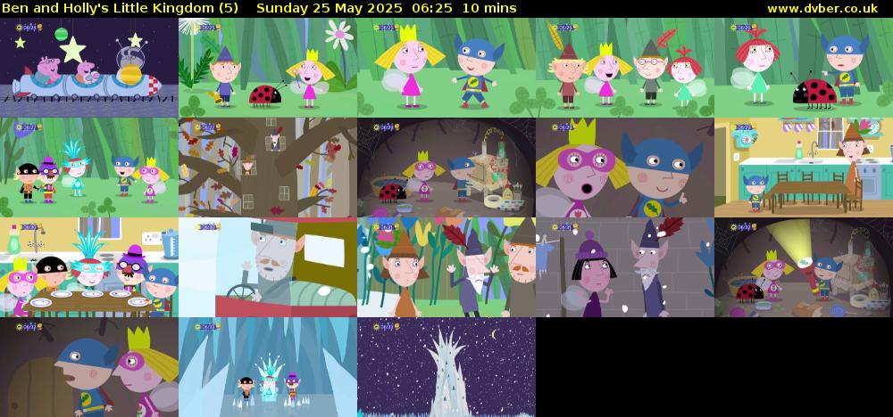 Ben and Holly's Little Kingdom (5) Sunday 25 May 2025 06:25 - 06:35