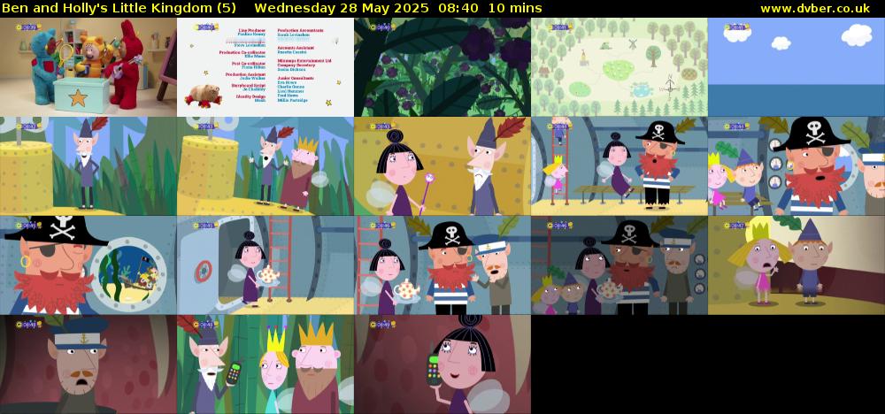 Ben and Holly's Little Kingdom (5) Wednesday 28 May 2025 08:40 - 08:50