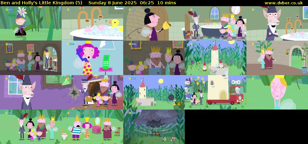 Ben and Holly's Little Kingdom (5) Sunday 8 June 2025 06:25 - 06:35