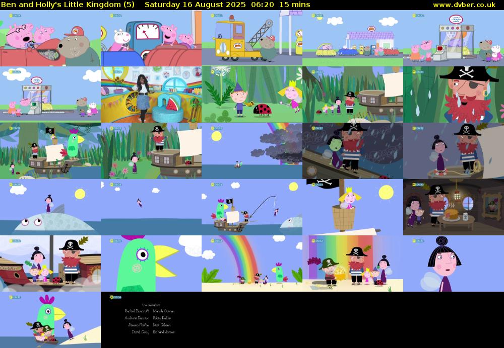 Ben and Holly's Little Kingdom (5) Saturday 16 August 2025 06:20 - 06:35