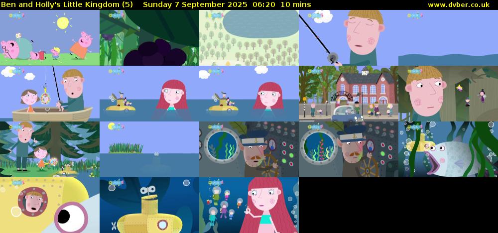 Ben and Holly's Little Kingdom (5) Sunday 7 September 2025 06:20 - 06:30
