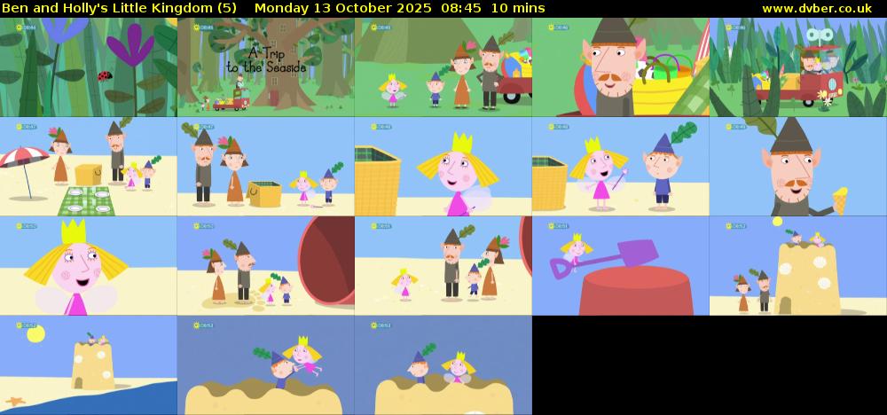 Ben and Holly's Little Kingdom (5) Monday 13 October 2025 08:45 - 08:55