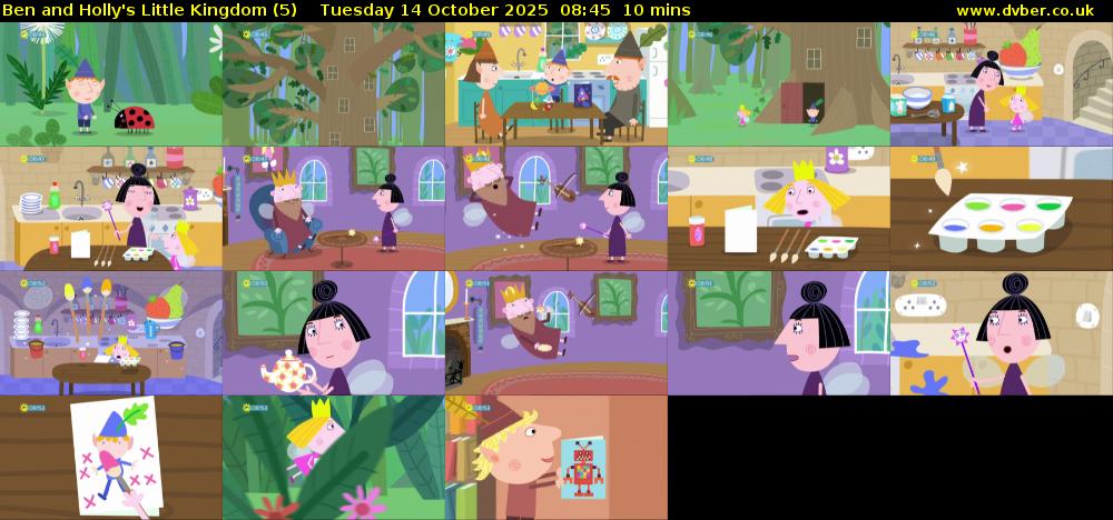 Ben and Holly's Little Kingdom (5) Tuesday 14 October 2025 08:45 - 08:55