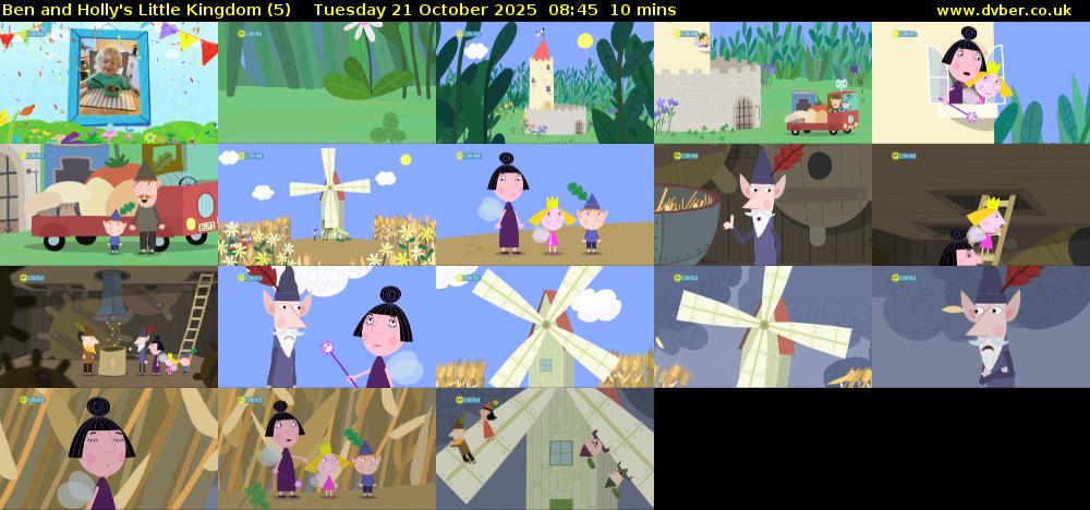 Ben and Holly's Little Kingdom (5) Tuesday 21 October 2025 08:45 - 08:55