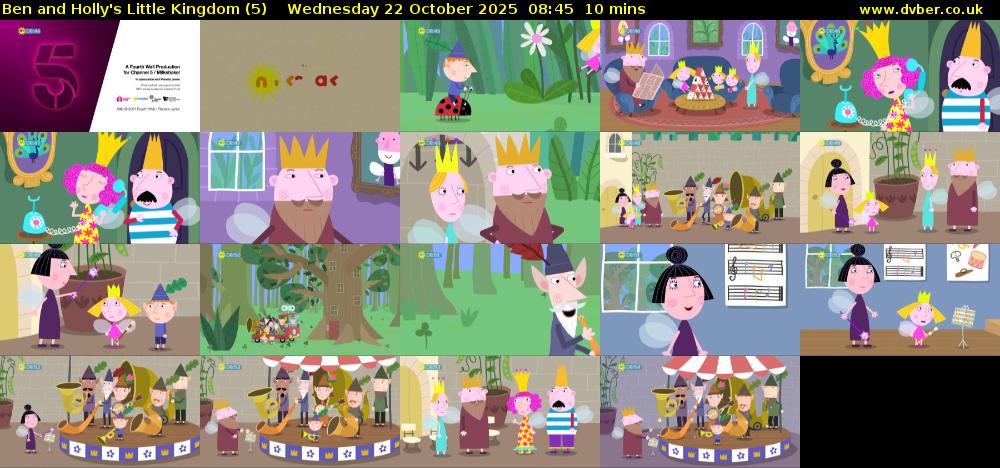 Ben and Holly's Little Kingdom (5) Wednesday 22 October 2025 08:45 - 08:55