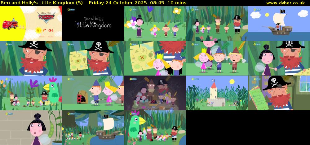 Ben and Holly's Little Kingdom (5) Friday 24 October 2025 08:45 - 08:55