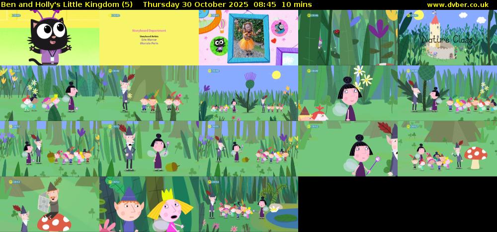 Ben and Holly's Little Kingdom (5) Thursday 30 October 2025 08:45 - 08:55