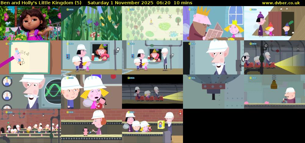 Ben and Holly's Little Kingdom (5) Saturday 1 November 2025 06:20 - 06:30