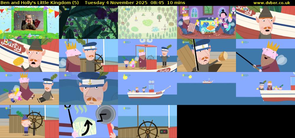 Ben and Holly's Little Kingdom (5) Tuesday 4 November 2025 08:45 - 08:55
