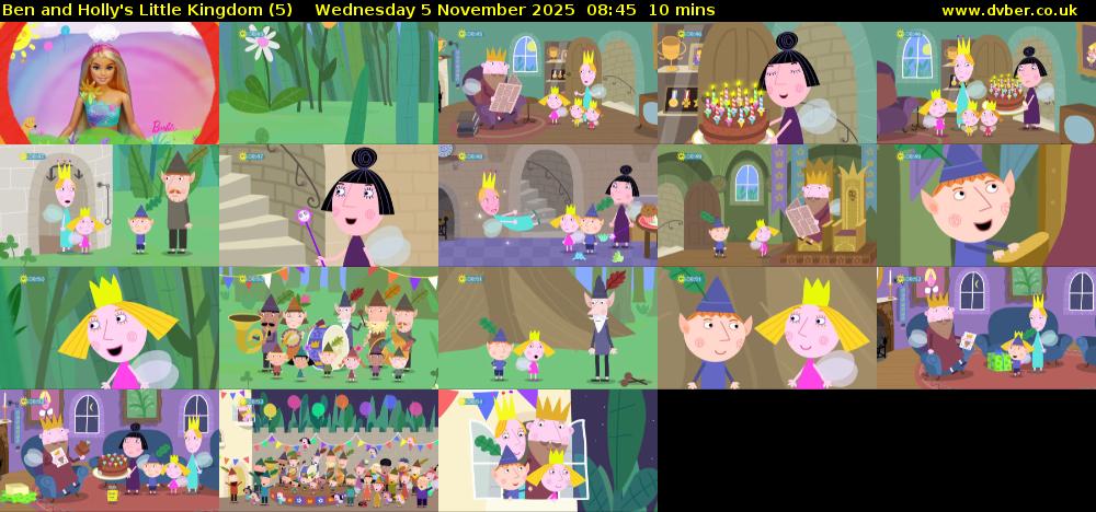 Ben and Holly's Little Kingdom (5) Wednesday 5 November 2025 08:45 - 08:55