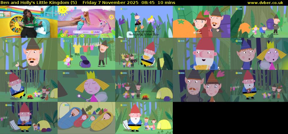 Ben and Holly's Little Kingdom (5) Friday 7 November 2025 08:45 - 08:55