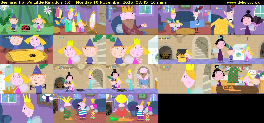 Ben and Holly's Little Kingdom (5) Monday 10 November 2025 08:45 - 08:55