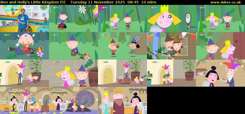 Ben and Holly's Little Kingdom (5) Tuesday 11 November 2025 08:45 - 08:55
