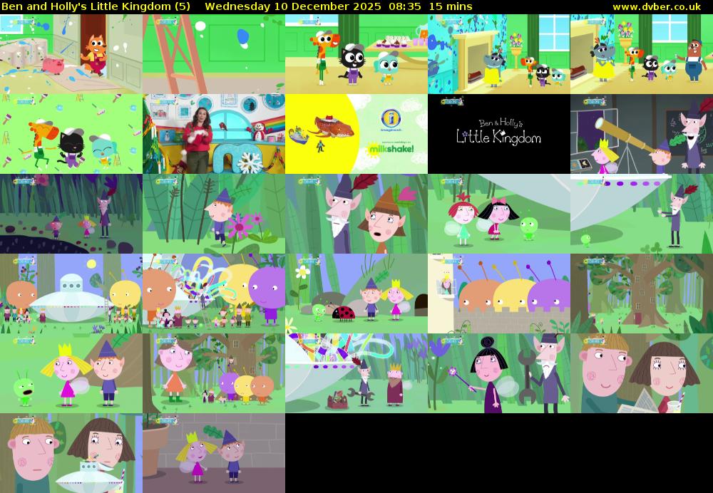 Ben and Holly's Little Kingdom (5) Wednesday 10 December 2025 08:35 - 08:50