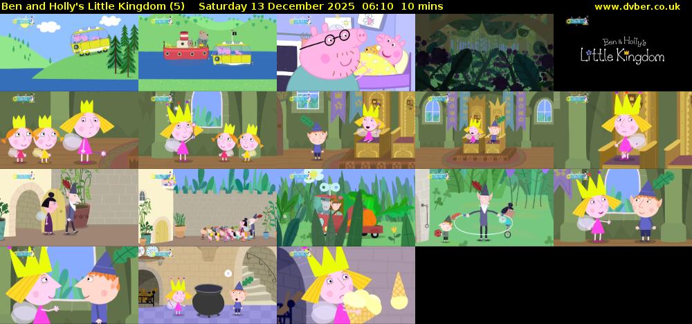 Ben and Holly's Little Kingdom (5) Saturday 13 December 2025 06:10 - 06:20