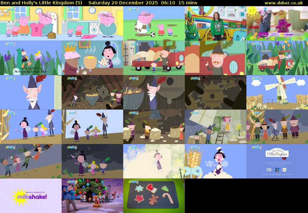 Ben and Holly's Little Kingdom (5) Saturday 20 December 2025 06:10 - 06:25