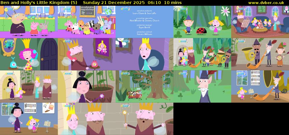 Ben and Holly's Little Kingdom (5) Sunday 21 December 2025 06:10 - 06:20