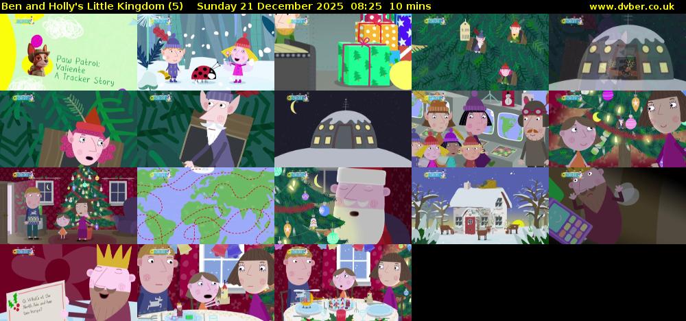 Ben and Holly's Little Kingdom (5) Sunday 21 December 2025 08:25 - 08:35