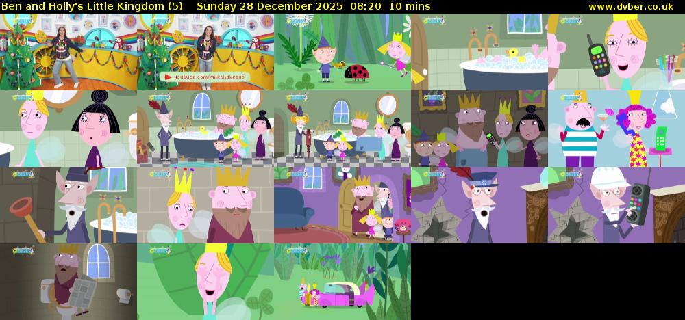 Ben and Holly's Little Kingdom (5) Sunday 28 December 2025 08:20 - 08:30