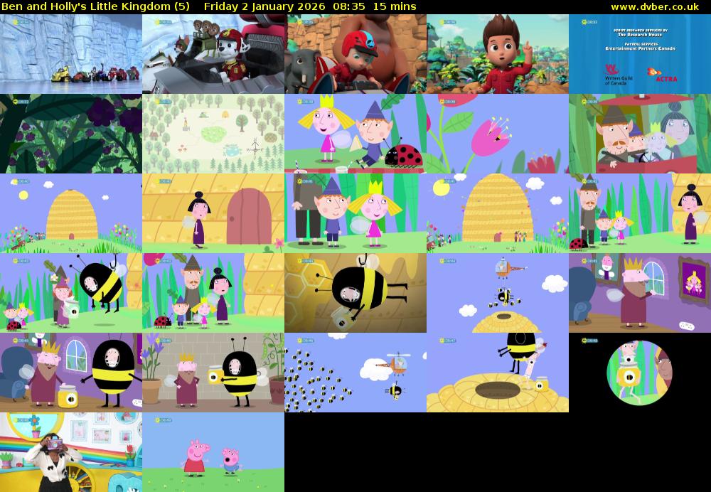 Ben and Holly's Little Kingdom (5) Friday 2 January 2026 08:35 - 08:50