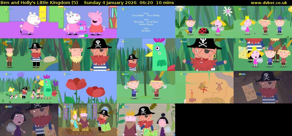 Ben and Holly's Little Kingdom (5) Sunday 4 January 2026 06:20 - 06:30